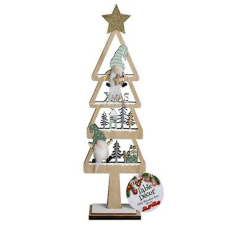 Christmas Table Décor - Mini Wooden Tree 30cm
